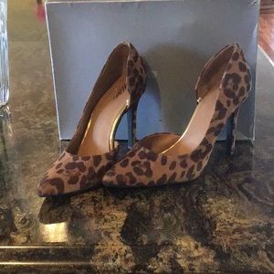 Leopard Print high heels